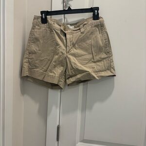 GAP Mid Length Khaki Shorts - Size 6